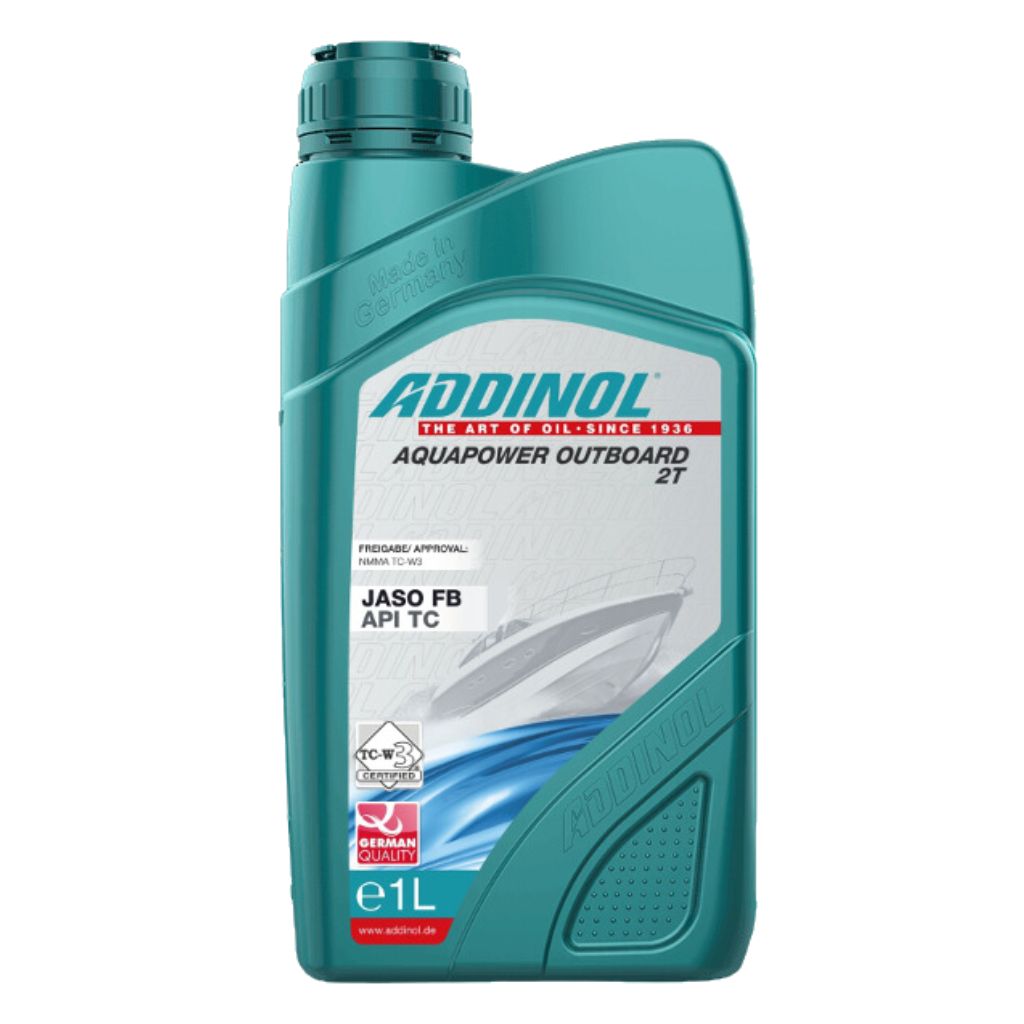 ADDINOL  2T  Aquapower Outboard 2 T TCW-3  JASO FB  OUTBOARD MARINE  ENGINE MOTOR OIL