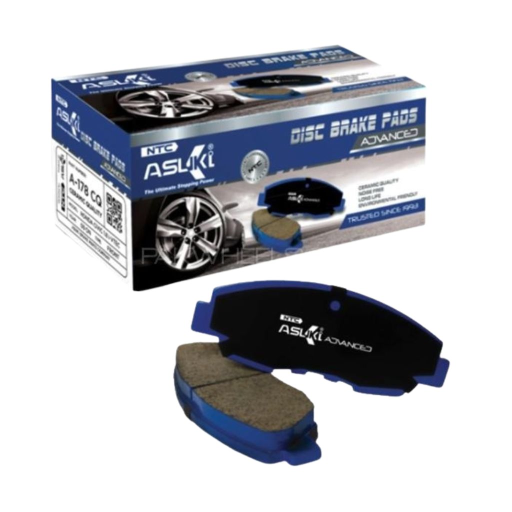 DAIHATSU CHERADE G100, G101 87-93 BRAKE PADS FRONT ASUKI ADVANCED A-187 AD